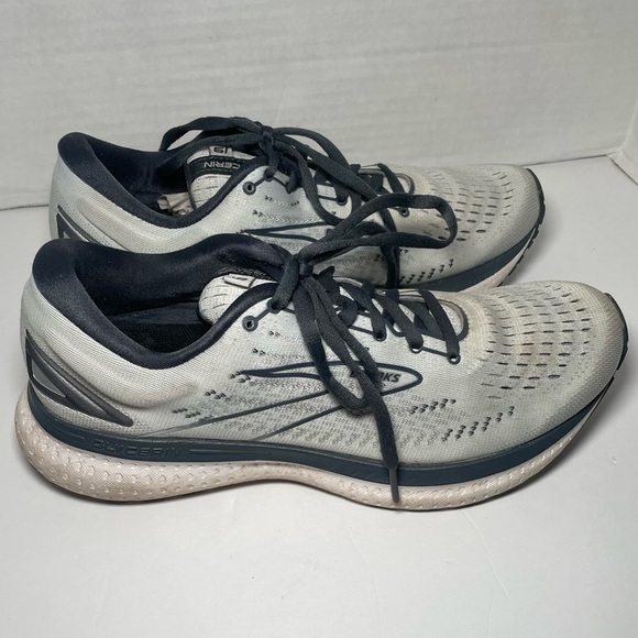 Brooks Glycerin 19 Running Shoes Womens 9.5 Neutral Gray White - Picture 3 of 5